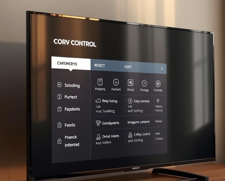 TV con Funzione di Controllo Parentale