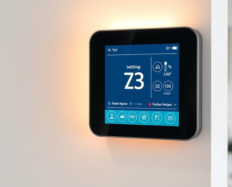 Termostati con Display Touchscreen