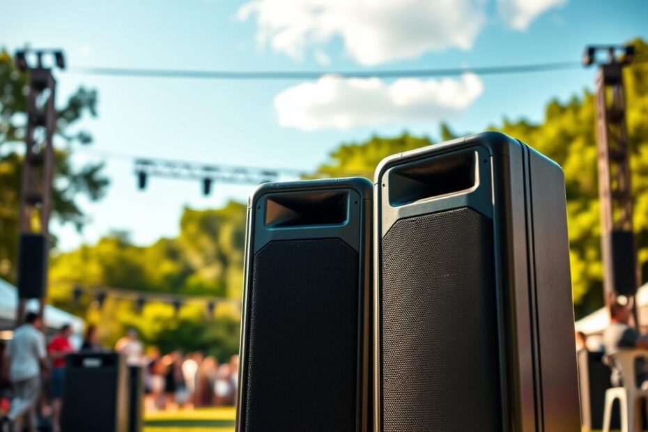 Speaker Portatili per Eventi all’Aperto